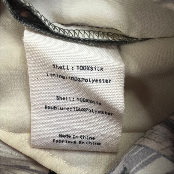 100% Silk L’Agence shorts size 6 - Picture 3 of 13